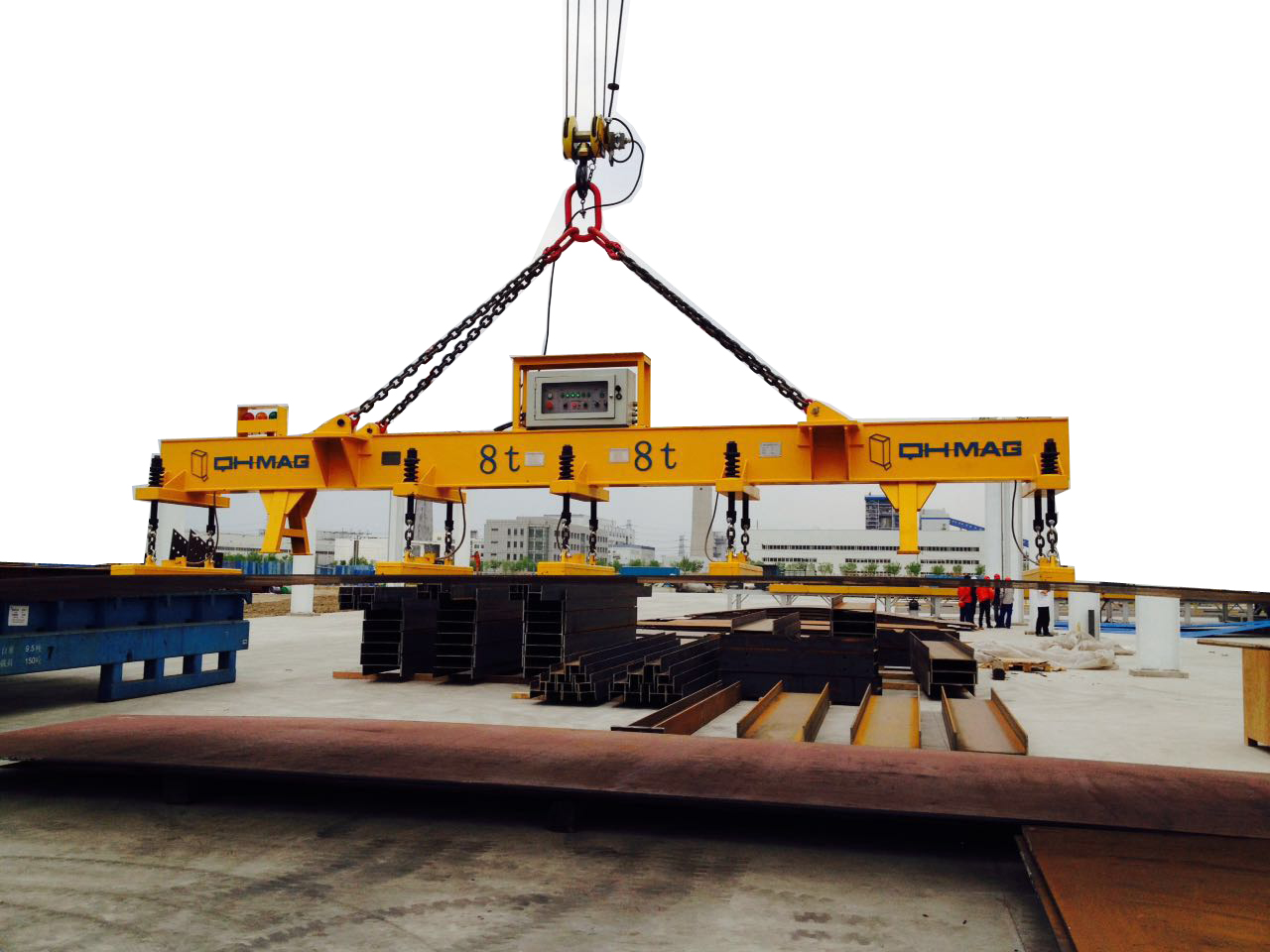 新型電永磁鋼板吊裝專用夾具（千豪快訊）